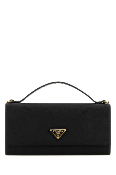 Prada Black Leather Wallet