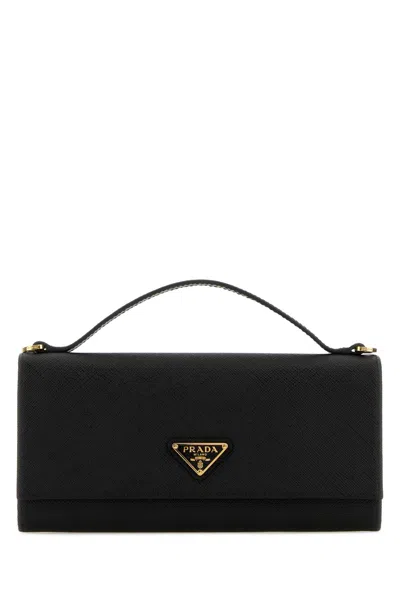 Prada Black Leather Wallet