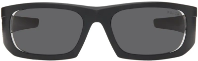 Prada Black Linea Rossa Sport Sunglasses