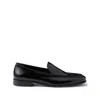 Prada Patent-leather Loafers In Black