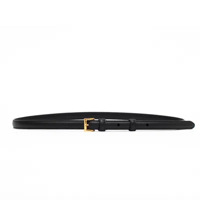 Prada Black Logo Buckle Belt