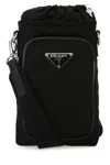 Prada Re-nylon Smartphone Case In Black