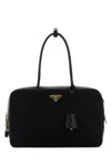 Prada Medium Top-handle Re-nylon And In Black