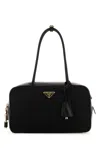 Prada Medium Top-handle Re-nylon And In Black