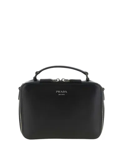 Prada Black Logo Small Crossbody Bag