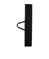 Prada Woman Black Re-nylon Ski Bag In Black