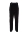 Prada Logo-print Trousers In Black
