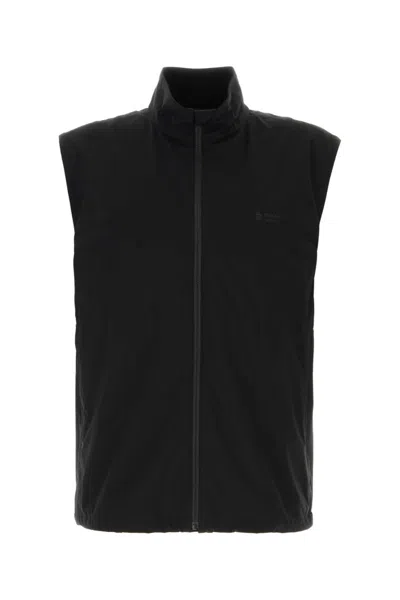 Prada Black Logo Vest Jacket