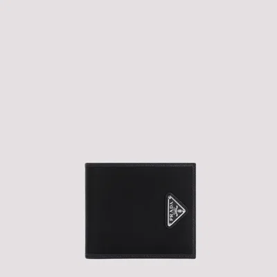 Prada Black Logo Wallet