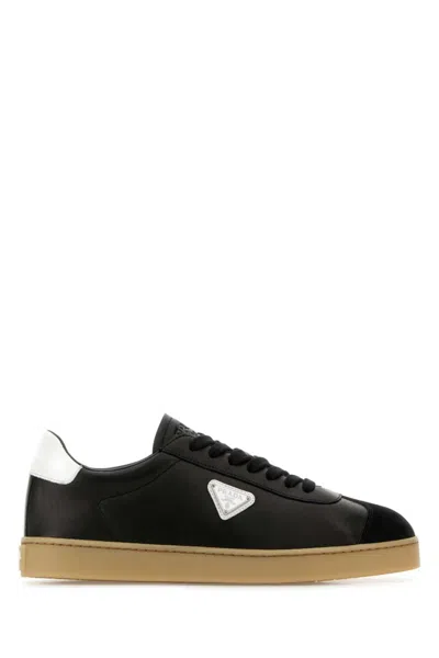 Prada Black Low Top Sneakers