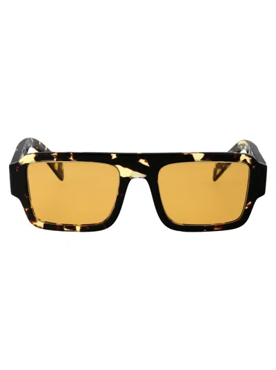 Prada Black Malt Tortoise Acetate Sunglasses