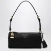 Prada Black Medium Bag With Padlock