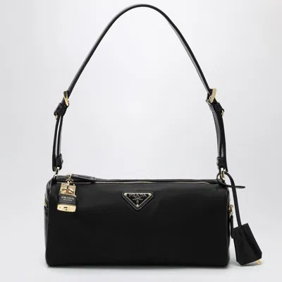 Prada Black Medium Bag With Padlock