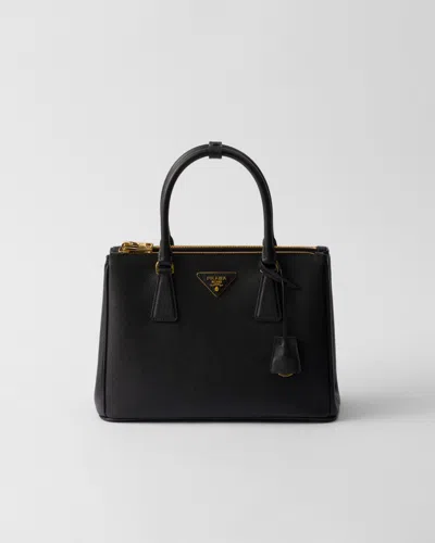Prada Black Medium Galleria Saffiano Bag