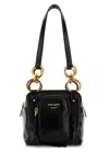 Prada Black Mini  Dangle Handbag