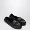 Prada Tod's Stylish And Comfortable Moccasins In Black