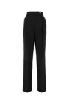 Prada Mohair And Wool Pants In Black