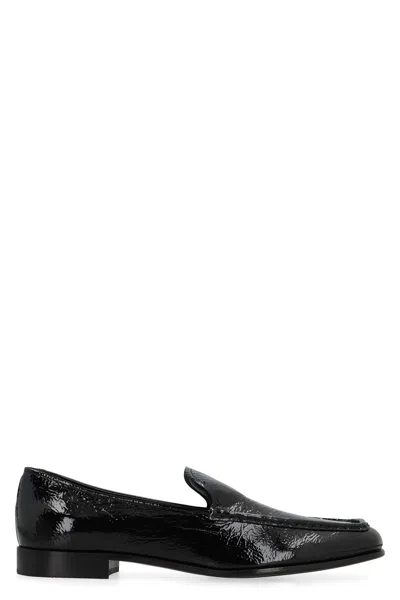 Prada Patent Loafers In Black