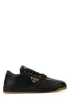 Prada Black Nappa Leather Downtown Sneakers