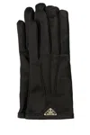 Prada Guanti In Nappa Nera Donna