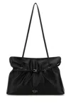 Prada Black Nappa Leather Shoulder Bag In Black