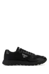 Prada Black Nylon And Leather Prax 2.0 Sneakers