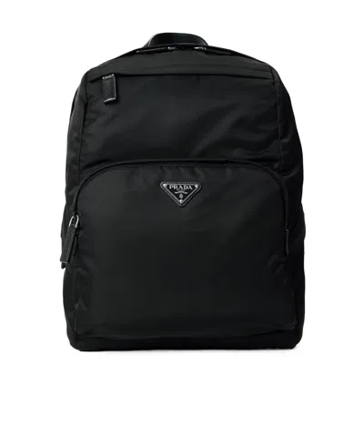 Prada Black Nylon Backpack