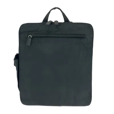 Pre-owned Prada Black Nylon Backpack ()