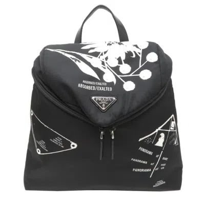 Pre-owned Prada Black Nylon Backpack ()