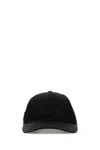 Prada Black Logo Cap In Black