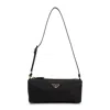 Prada Nylon Beauty Case Adjustable Strap In Black