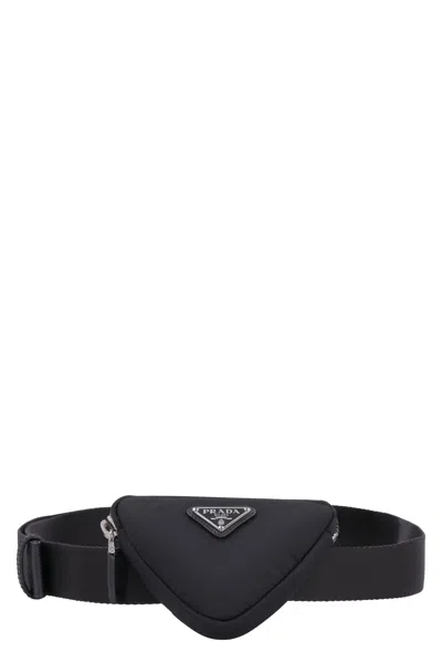 Prada Black Nylon Belt