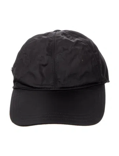 Pre-owned Prada Black Nylon Cap