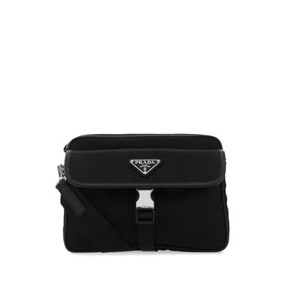 Prada Black Nylon Crossbody Bag