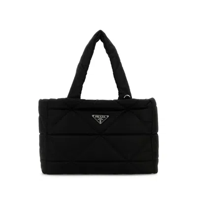 PRADA PRADA BLACK NYLON DOG CARRIER