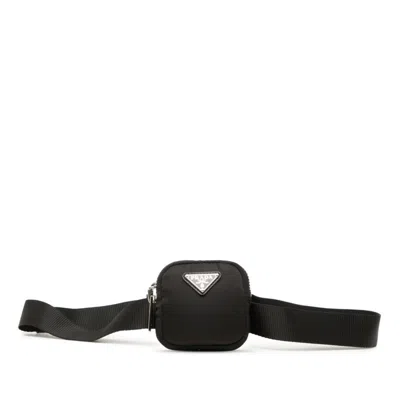 Pre-owned Prada Black Nylon Fanny Pack Sling Bag ()