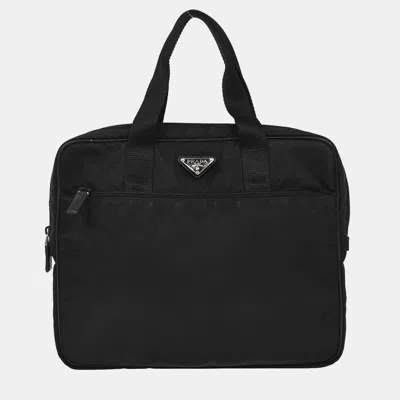 Pre-owned Prada Black Nylon Handbag