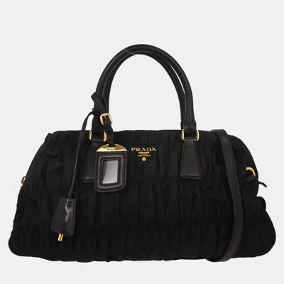Pre-owned Prada Black Nylon Handbag
