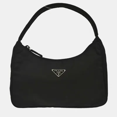 Pre-owned Prada Black Nylon Handbag
