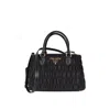 Prada Black Nylon Handbag In Black