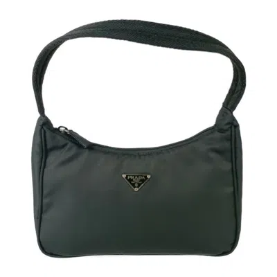 Pre-owned Prada Black Nylon Handbag Shoulder Bag ()