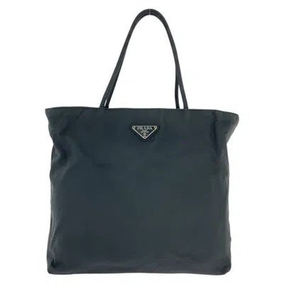 Pre-owned Prada Black Nylon Handbag Tote Bag ()