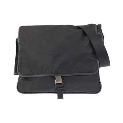 Pre-owned Prada Black Nylon Messenger Bag Shoulder Bag ()