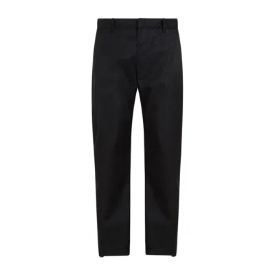 Prada Straight Leg Trousers In Black