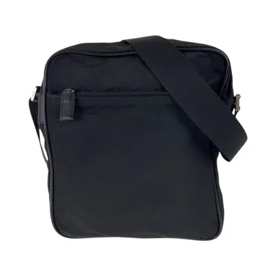 Pre-owned Prada Black Nylon Pochette Shoulder Bag ()