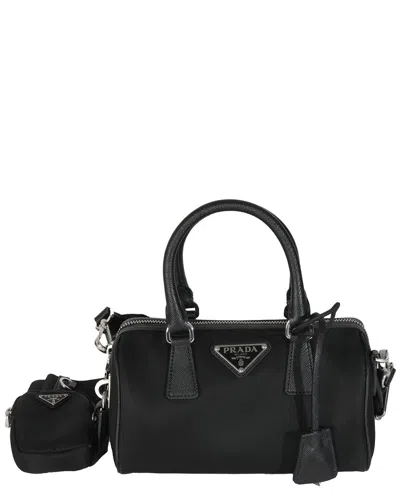 Prada Black Nylon Re-edition 2005 Top Handle Crossbody Bag (authentic Pre-  Loved)