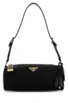 Prada Black Nylon Shoulder Bag In Nero