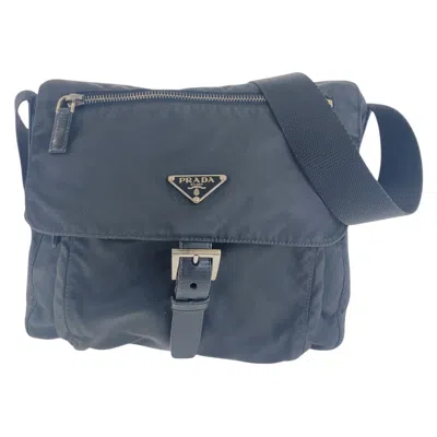 Pre-owned Prada Black Nylon Shoulder Bag ()