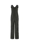 Prada Women Black Nylon Ski Jumpsuit In F0002