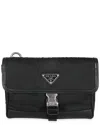 Prada Black Nylon Smartphone Case (authentic Pre-loved) In Black